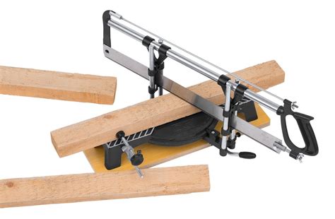 manual miter saw and box